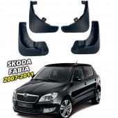 Бризковики для Skoda Fabia 2007-2011   Бризковики для Skoda Fabia 2007-2011